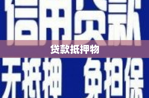隆尧贷款抵押物