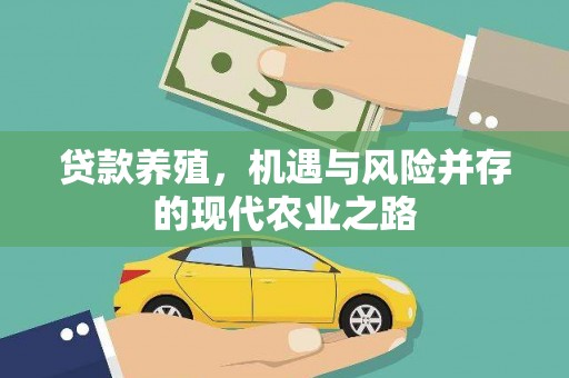 隆尧贷款养殖，机遇与风险并存的现代农业之路