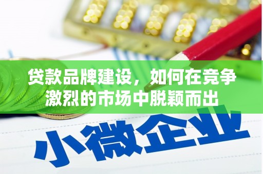 隆尧贷款品牌建设，如何在竞争激烈的市场中脱颖而出