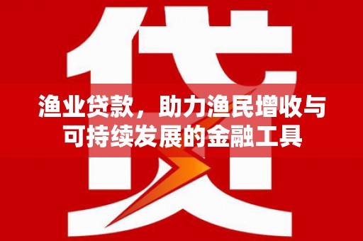 隆尧渔业贷款，助力渔民增收与可持续发展的金融工具