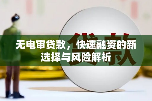隆尧无电审贷款，快速融资的新选择与风险解析