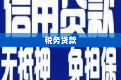 隆尧税务贷款