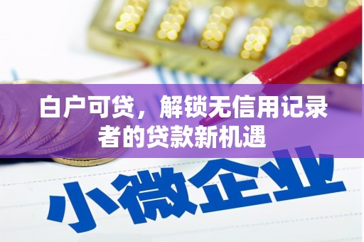 隆尧白户可贷，解锁无信用记录者的贷款新机遇