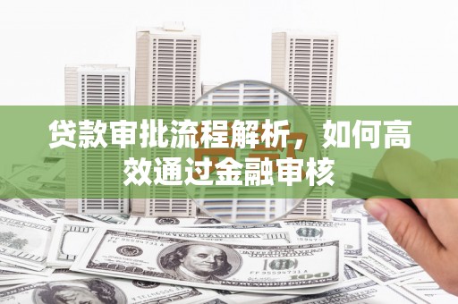 隆尧贷款审批流程解析，如何高效通过金融审核