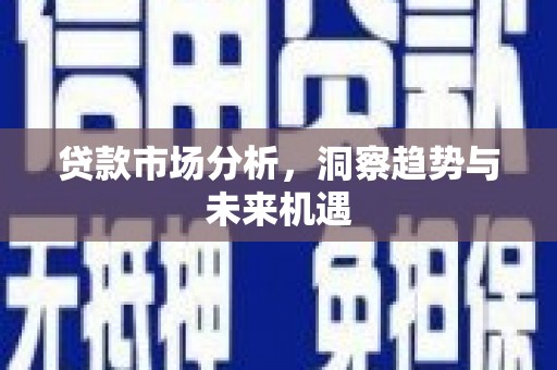 隆尧贷款市场分析，洞察趋势与未来机遇