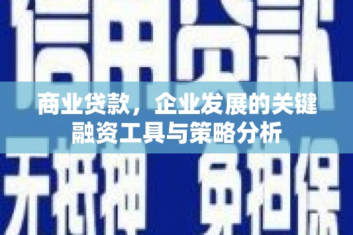 隆尧商业贷款，企业发展的关键融资工具与策略分析