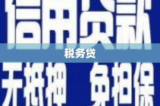 隆尧税务贷