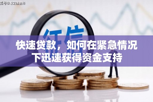 隆尧快速贷款，如何在紧急情况下迅速获得资金支持