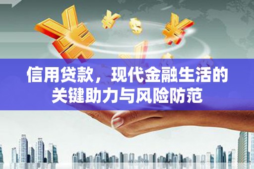 隆尧信用贷款，现代金融生活的关键助力与风险防范