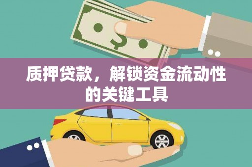 隆尧质押贷款，解锁资金流动性的关键工具