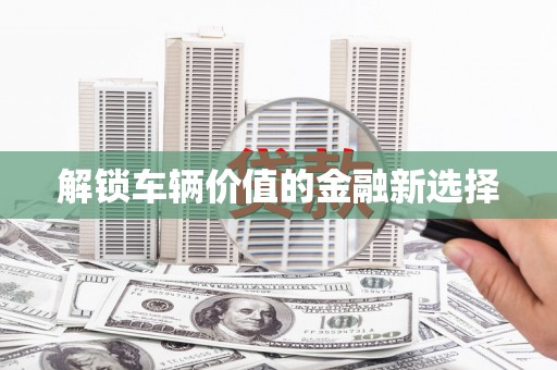 隆尧解锁车辆价值的金融新选择