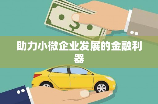 隆尧助力小微企业发展的金融利器