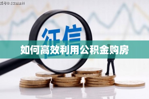 隆尧如何高效利用公积金购房