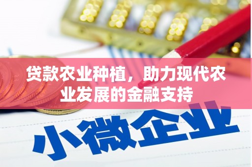 隆尧贷款农业种植，助力现代农业发展的金融支持